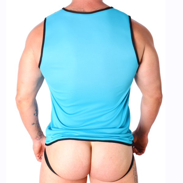 MACHO - MAGLIETTA BLU S/M - immagine 4