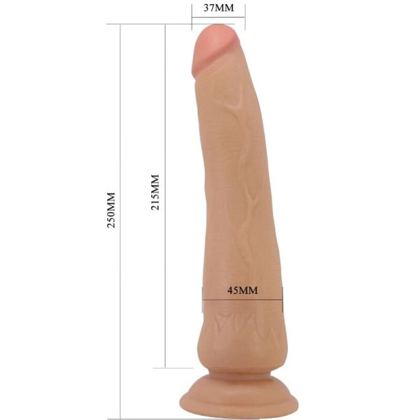PRETTY LOVE - TIEMEYER DILDO REALISTICO 25 CM CARNE - immagine 5