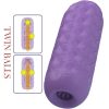 PRETTY LOVE - MASTURBATORE MASCHILE TWIN BALLS VIOLA - immagine 5