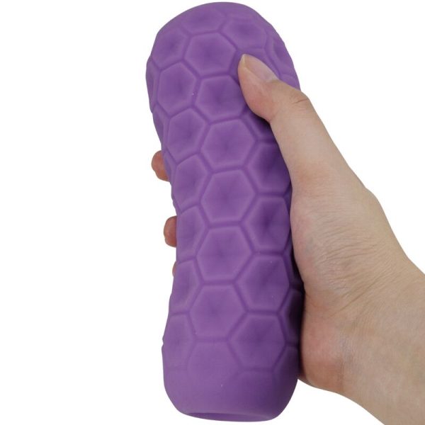 PRETTY LOVE - MASTURBATORE MASCHILE TWIN BALLS VIOLA - immagine 2