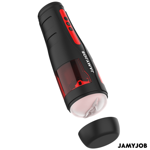 JAMYJOB - MASTURBATORE VAGINA AUTOMATICO CYCLONE 10 MODALITÀ DI ROTAZIONE E SPINTA - immagine 5