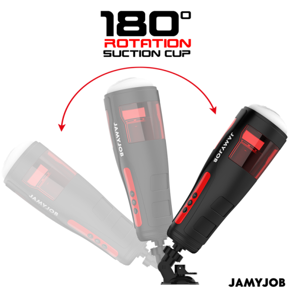 JAMYJOB - MASTURBATORE VAGINA AUTOMATICO CYCLONE 10 MODALITÀ DI ROTAZIONE E SPINTA - immagine 4