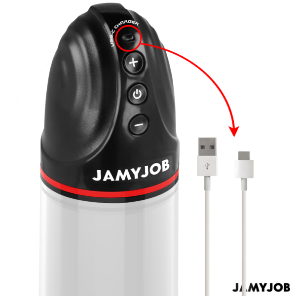 JAMYJOB - POMPA AUTOMATICA XPAND 3 LIVELLI DI ONDE STIMOLANTI GRIGIO - immagine 4