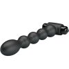 PRETTY LOVE - LYNN SILICONE ANAL PLUG 10 VIBRAZIONI NERO - immagine 2