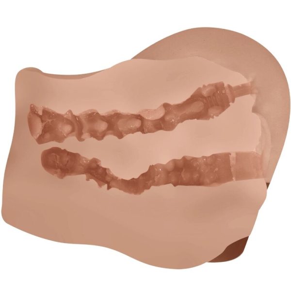CRAZY BULL - MILA VIBRATORE CULO CON VAGINA REALISTICA E ANO CONTROLLO CARNE REMOTO - immagine 5