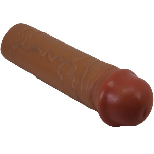 PRETTY LOVE - GUAINA PER PENE NILE CON ESTENSIONE 2,5 CM MULATTO - immagine 3