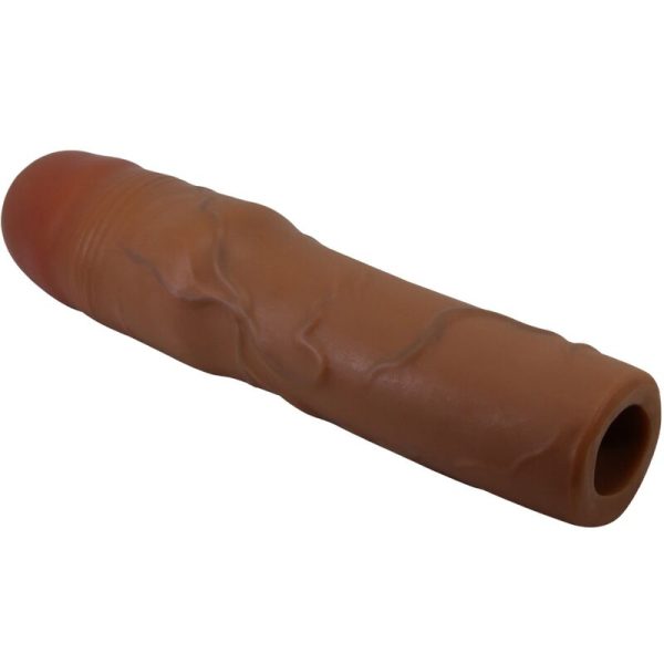 PRETTY LOVE - KYLIAN GUAINA PER PENE CON ESTENSIONE 7,6 CM MULATTO - immagine 2