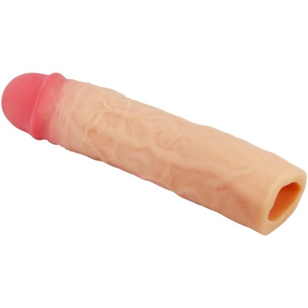 PRETTY LOVE - DEREK GUAINA PER PENE CON ESTENSIONE DA 7,6 CM FLESH - immagine 3