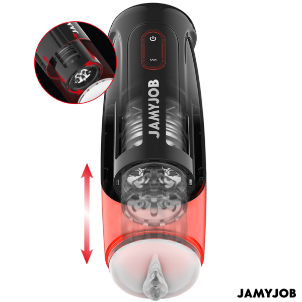 JAMYJOB - STORM MASTURBATORE VAGINA AUTOMATICO 10 MODALITÀ DI ROTAZIONE E SPINTA - immagine 2