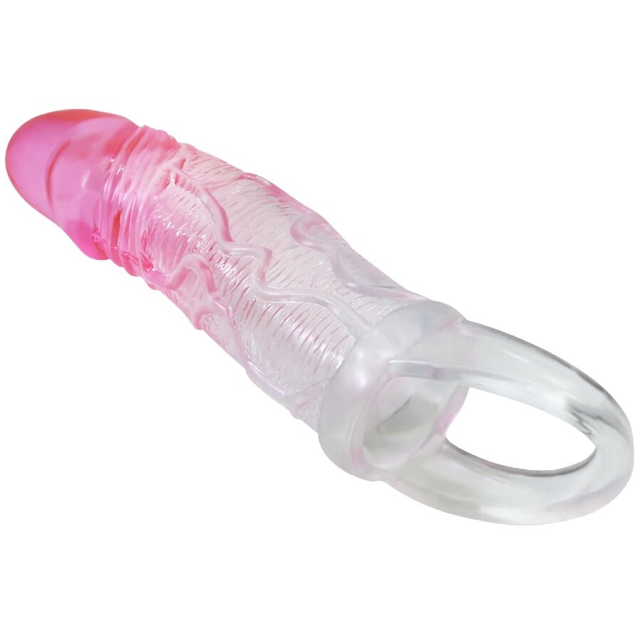 PRETTY LOVE - ODES REALISTICO 2 CM GUAINA DI ALLARGAMENTO PER PENE ROSA - immagine 3