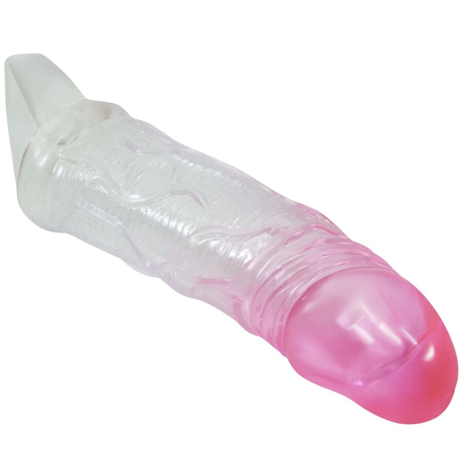 PRETTY LOVE - ODES REALISTICO 2 CM GUAINA DI ALLARGAMENTO PER PENE ROSA - immagine 4