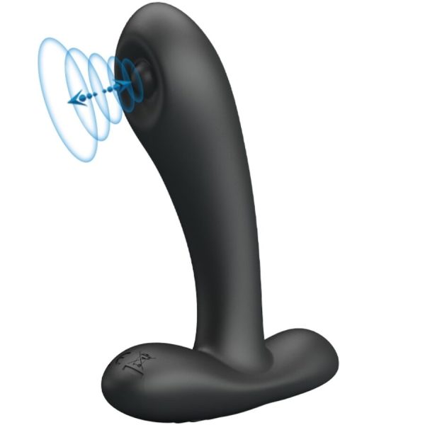PRETTY LOVE - REMINGTON MASSAGGIATORE VIBRANTE ANALE E VAGINALE NERO - immagine 3