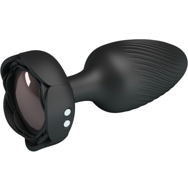 PRETTY LOVE - VARIAN PLUG ANALE CON LUCE LED NERO 10,8 CM - immagine 2