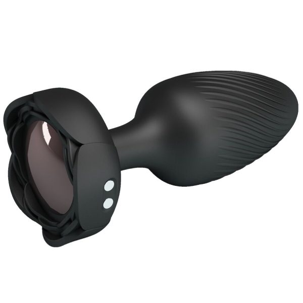 PRETTY LOVE - OSBORN PLUG ANALE CON LUCE LED NERO 9,8 CM - immagine 2