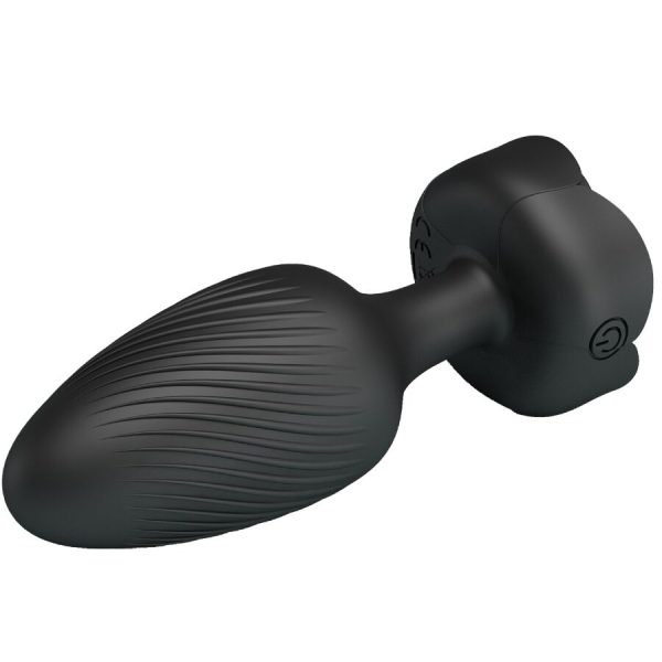 PRETTY LOVE - OSBORN PLUG ANALE CON LUCE LED NERO 9,8 CM - immagine 5