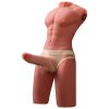 XISE - JASON MEZZO CORPO TORSO MASCHILE REALISTICO CON SPINTA E VIBRAZIONE 55 CM - immagine 3