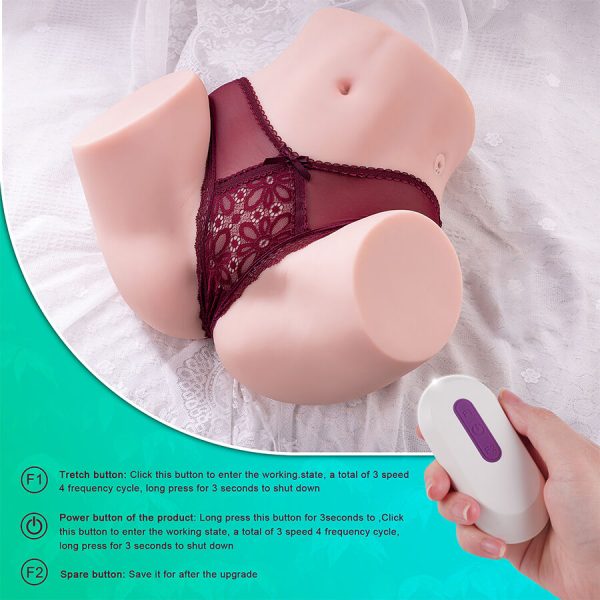 XISE - MASTURBATORE VAGINA REALISTICO MULTIPOSIZIONE MARISA CON SPINTA - immagine 3