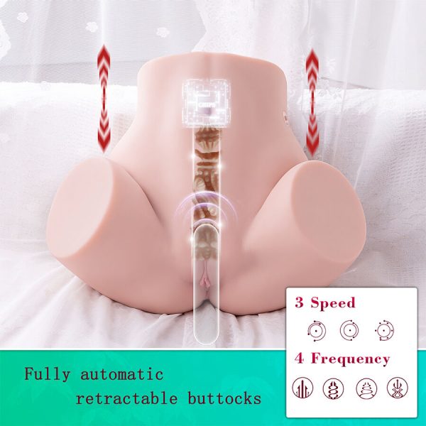 XISE - MASTURBATORE VAGINA REALISTICO MULTIPOSIZIONE MARISA CON SPINTA - immagine 2