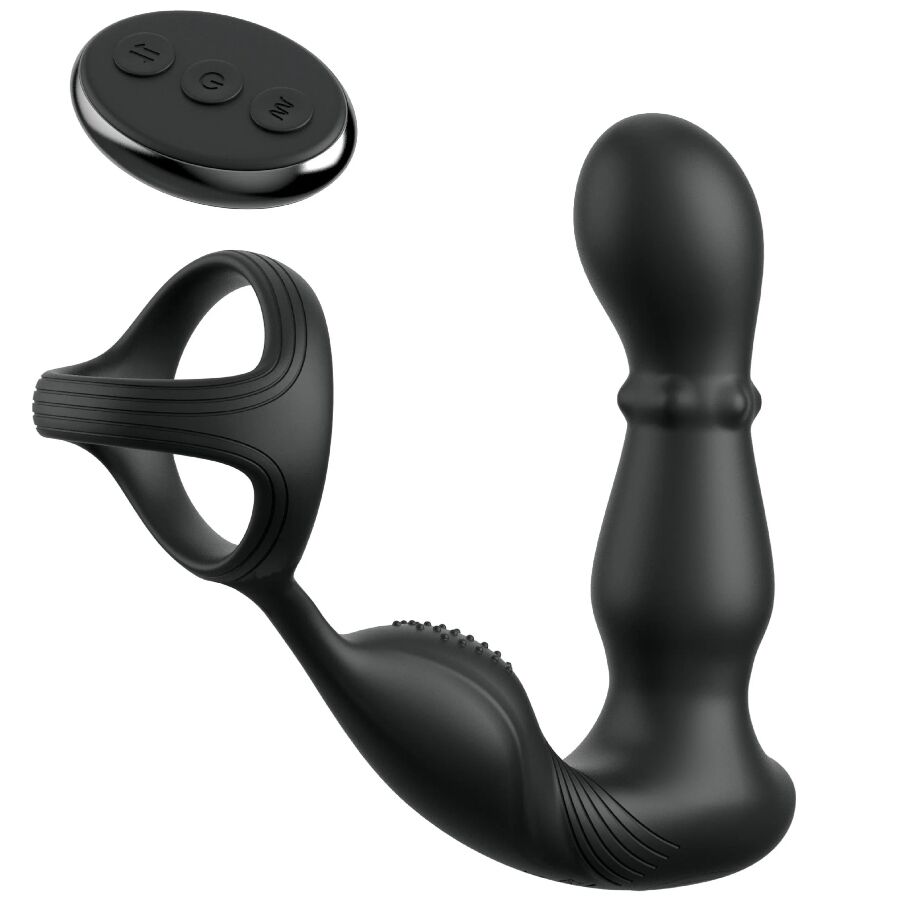 COLLEZIONE ANAL FANTASY ELITE - ANELLO ANALE VIBRANTE E MASSAGGIATORE CON TELECOMANDO