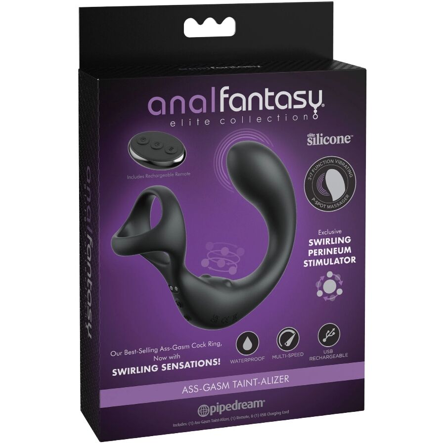 ANAL FANTASY ELITE COLLECTION - MASSAGGIATORE ANALE VIBRANTE CON TELECOMANDO - immagine 5