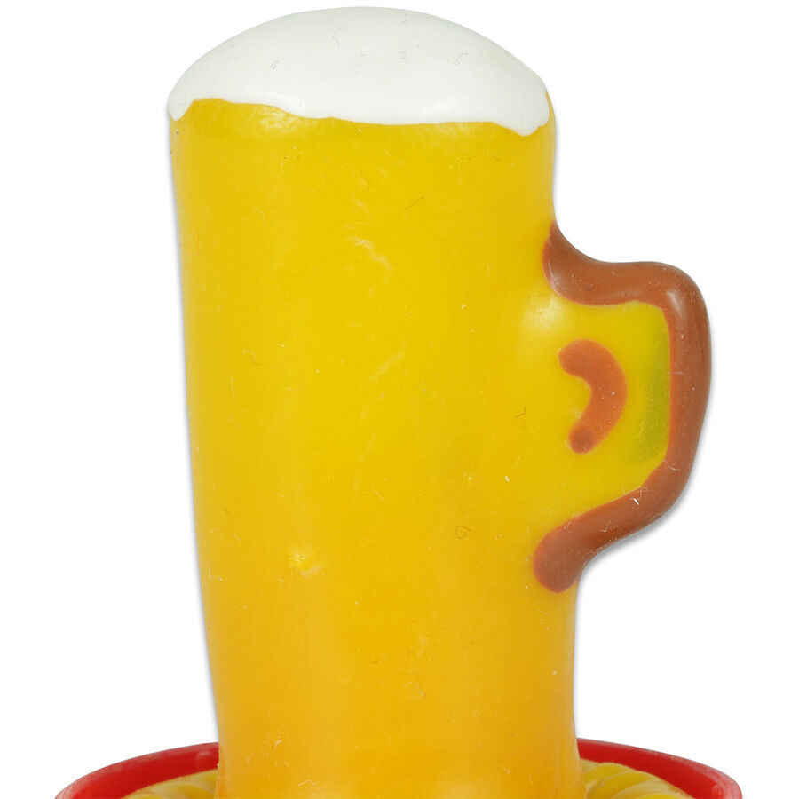 CONDOMERIE - PRESERVATIVI NOVITÀ DIPINTI A MANO BICCHIERE DI BIRRA - immagine 3