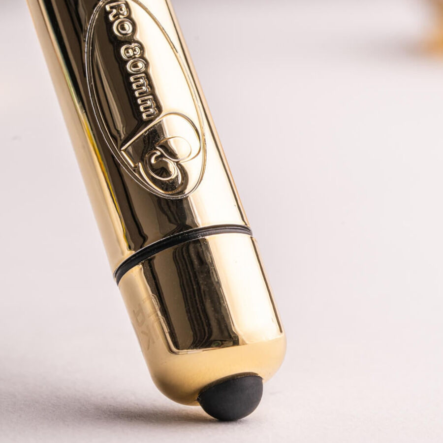 ROCKS-OFF - PROIETTILE VIBRANTE RO-80 CHAMPAGNE GOLDEN - immagine 4