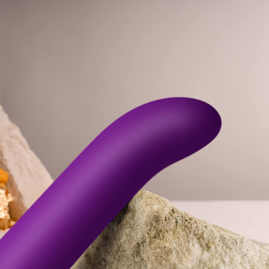 ROCKS-OFF - VIBRATORE CHAIAMO G PUNTO G VIOLA - immagine 4