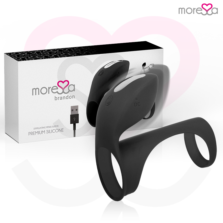 MORESSA - ANELLO VIBRATORE BRANDON CON COPERCHIO