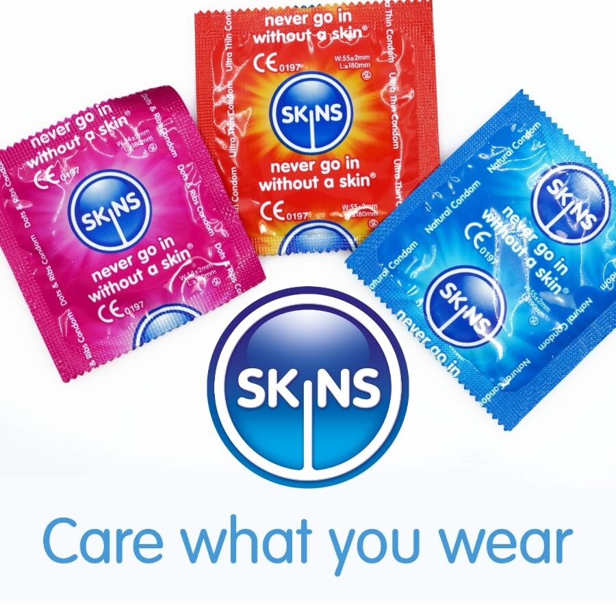 SKINS - CONFEZIONE ASSORTITA DI 8 PRESERVATIVI PREMIUM - immagine 3