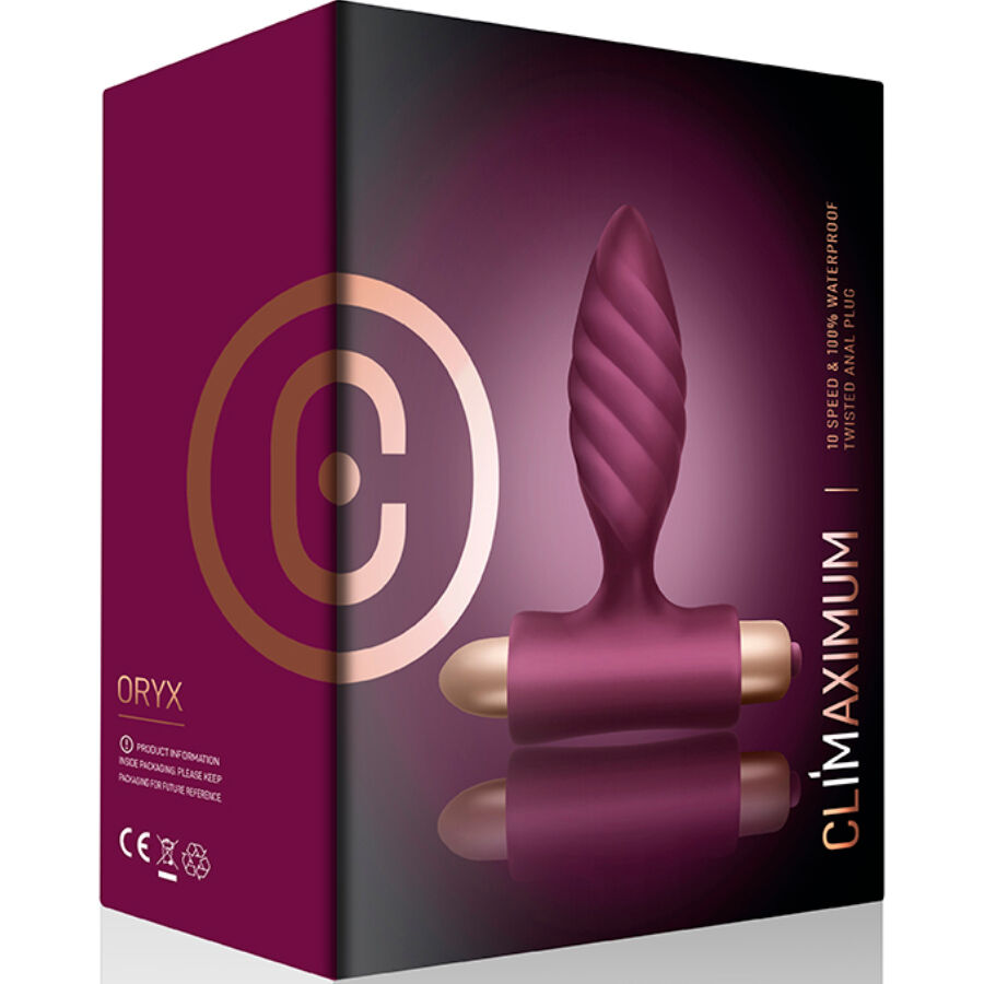 CLIMAXIMUM - ORYX TAPPO ANALE RITORTO - immagine 3