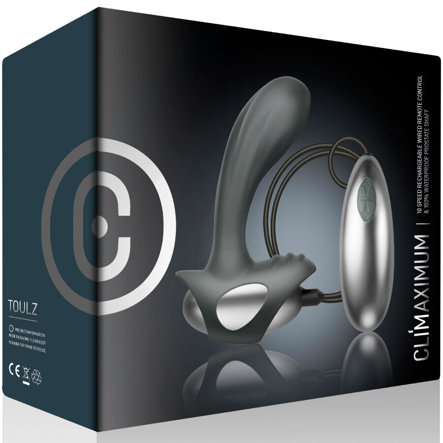 CLIMAXIMUM - MASSAGGIATORE PROSTATICO CON CAVO TOULZ - immagine 3