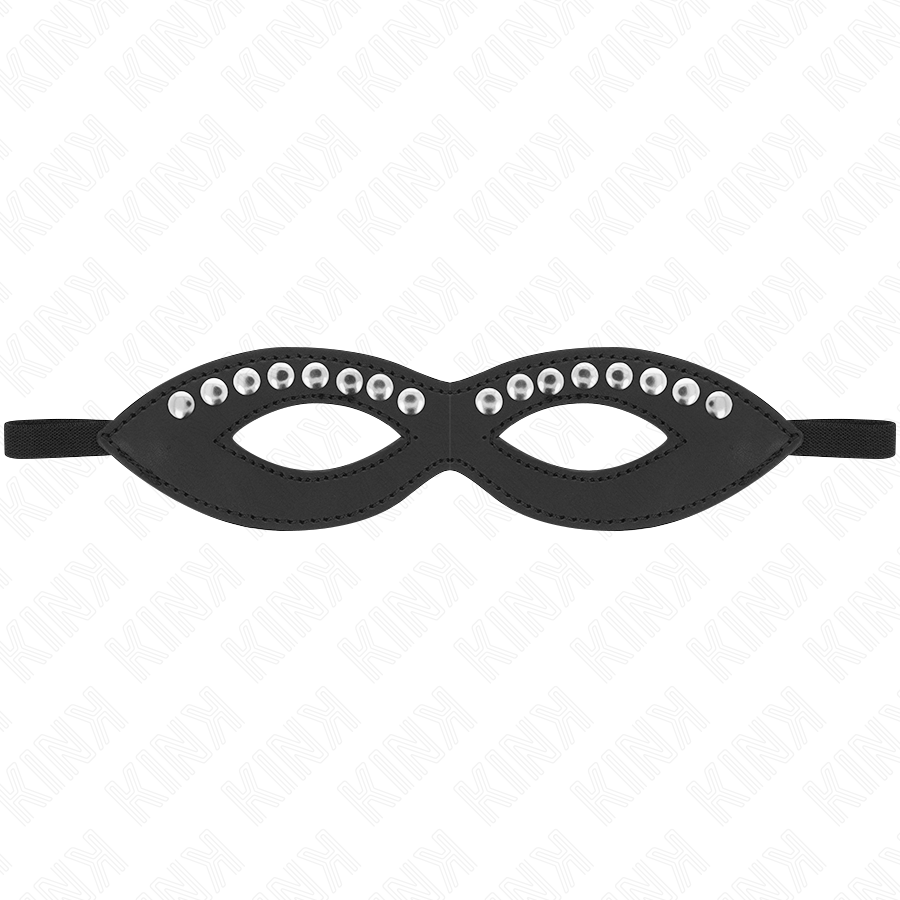 KINK - MASCHERA PER OCCHI CON MINI RIVETTI MODELLO 1 20,5 x 5,5 CM