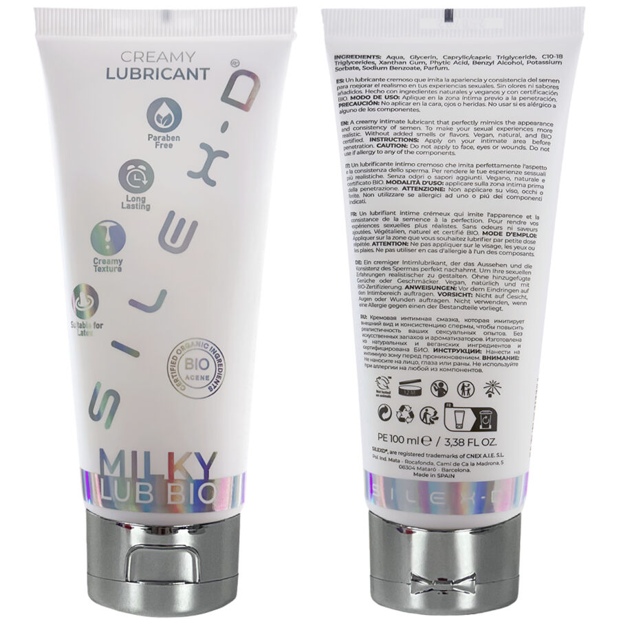 SILEXD - LUBRIFICANTE BIO CREMOSO 100 ML - immagine 3