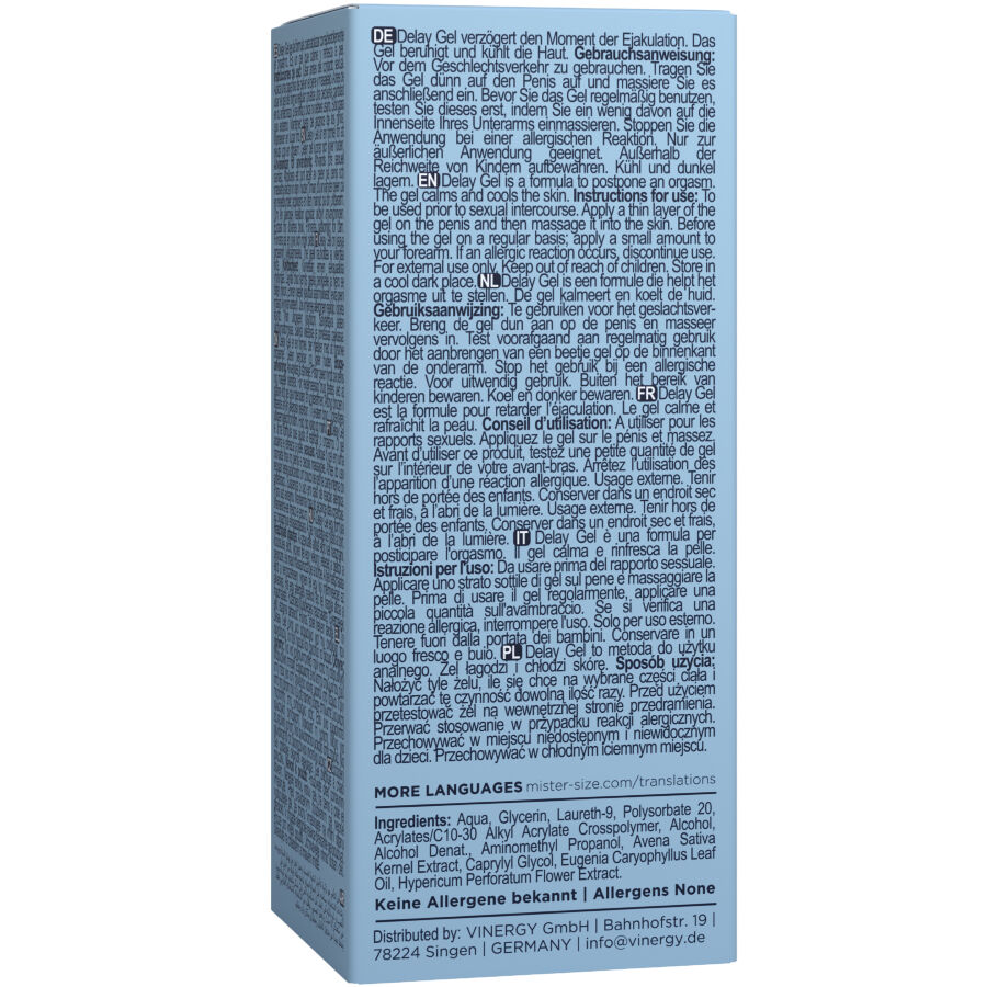 MISTER SIZE - GEL RITARDO 50 ML - immagine 4