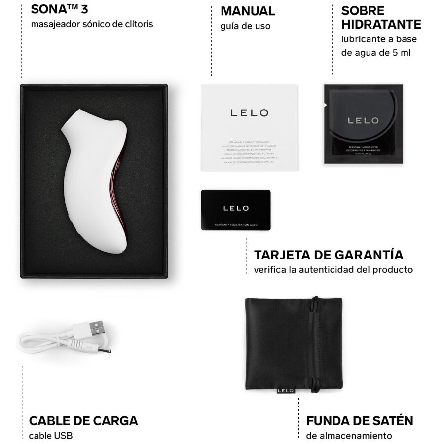 LELO - MASAJEADOR SÓNICO DE CLÍTORIS - immagine 5