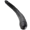 KING COCK DILDO DOBLE NEGRO 40.6 CM - immagine 2