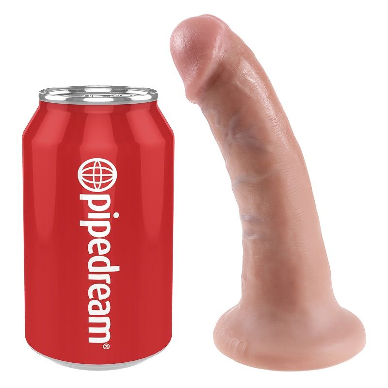 KING COCK - 6 DILDO FLESH 15.2 CM - immagine 3