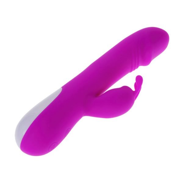 PRETTY LOVE - FLIRTAZIONE VIBRATORE ROBERT CON STIMOLATORE CLITORIDE - immagine 2