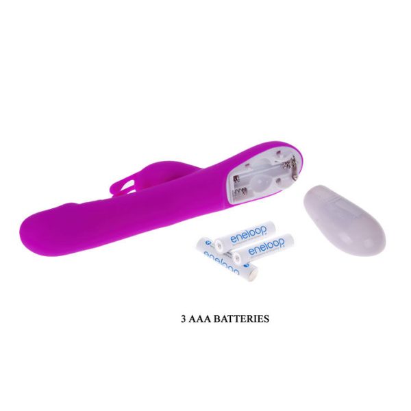 PRETTY LOVE - FLIRTAZIONE VIBRATORE ROBERT CON STIMOLATORE CLITORIDE - immagine 5