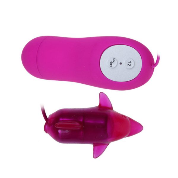 BAILE - SIMPATICO VIBRATORE DOLFIN SEGRETO 12V - immagine 4