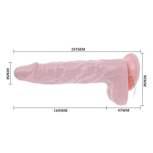 BAILE - DILDO REALISTICO SUPER ROTA DONG 20.5 CM - immagine 5
