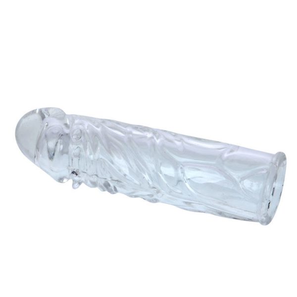 BAILE - COPERTURA PENE IN SILICONE STIMOLANTE ROSA 13 CM - immagine 5