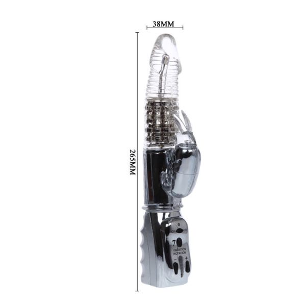 BAILE - AMOUR MISSILE TRASPARENTE ROTANTE 26.5 CM - immagine 5