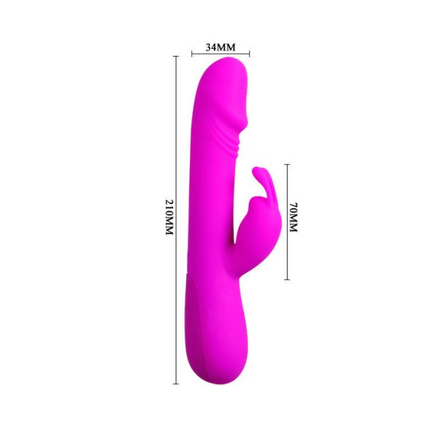 PRETTY LOVE - FLIRTAZIONE VIBRATORE CON CONIGLIO CLEMENTE - immagine 5