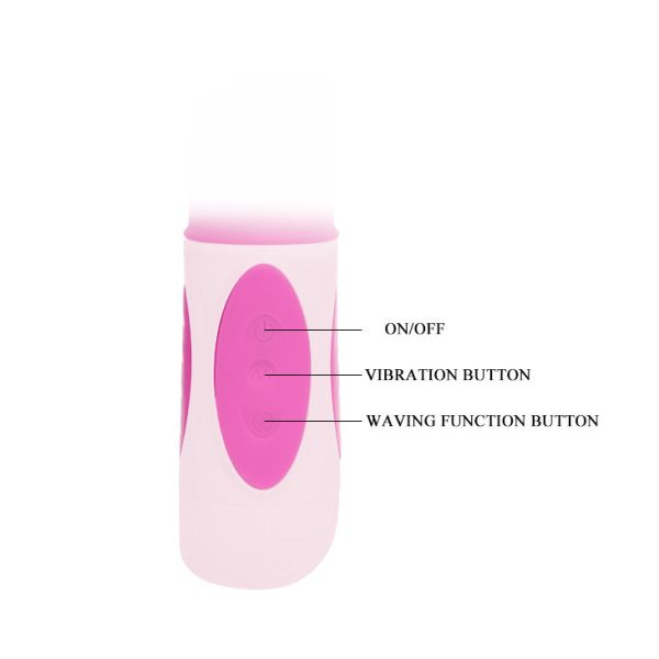 BAILE - PRETTY BUNNY TRIPLO VIBRATORE ROTATORE - immagine 5