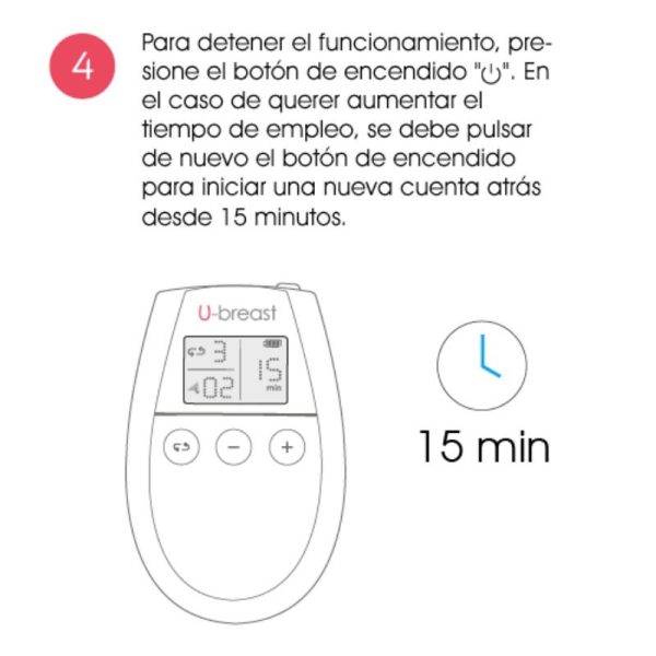 500 COSMETICS - U SENO AUMENTO DEL SENO ELETTROSTIMOLAZIONE - immagine 5