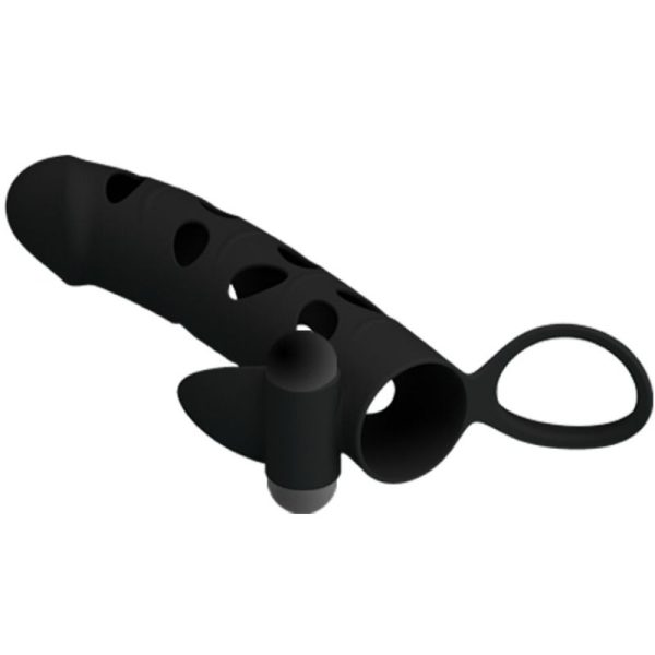 PRETTY LOVE - COPERTURA IN SILICONE CON VIBRAZIONE 15.2 CM - immagine 3