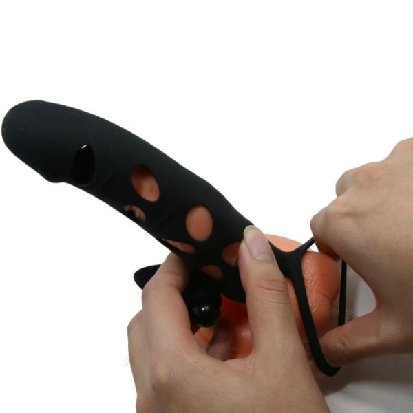 PRETTY LOVE - COPERTURA IN SILICONE CON VIBRAZIONE 15.2 CM - immagine 5