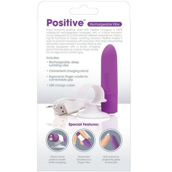 SCREAMING O - MASSAGGIATORE RICARICABILE POSITIVO LILLA - immagine 3