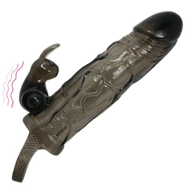 BAILE - COPERTURA PENE UOMO CORAGGIOSO CON CONIGLIO NERO 16.5 CM - immagine 2